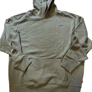 VANS brand forest green, super soft hoodie with embroidered kangaroo pocket